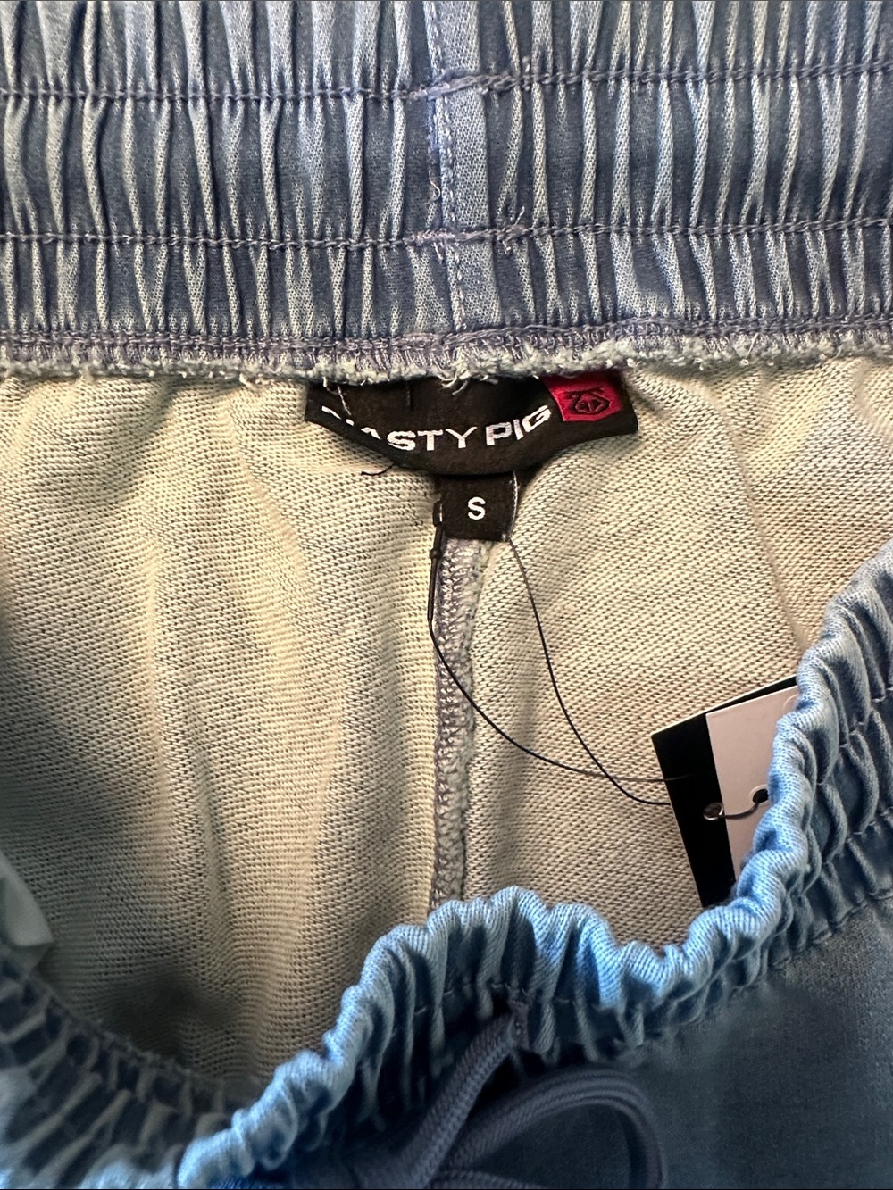 Nasty Pig Blue Emboss Rugby Shorts - Picture 4 of 4
